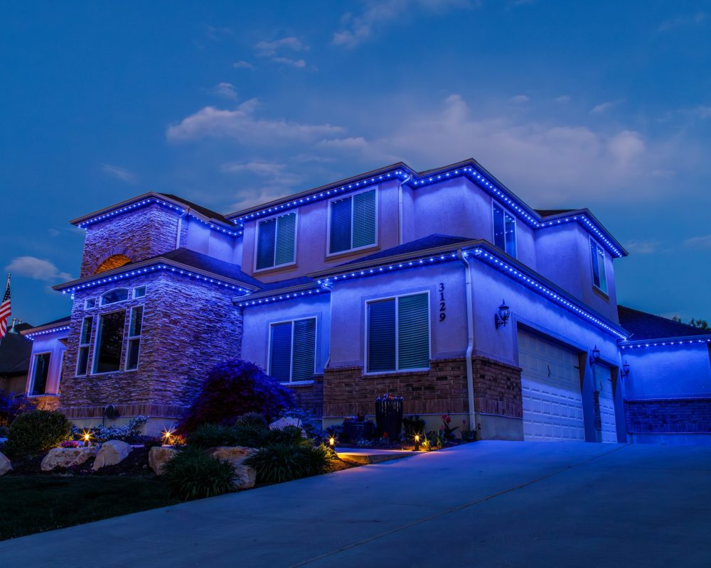 Completed Job Riverton 3129 Blue Lights